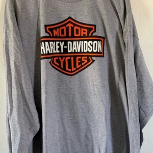 Harley-Davidson Gray Long Sleeve Shirt Size 3X Sedona, AZ